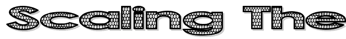 Scaling the Dragon font